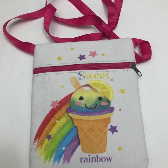 Girl’s Crossbody White Bag Unbranded - Picture 1 of 7